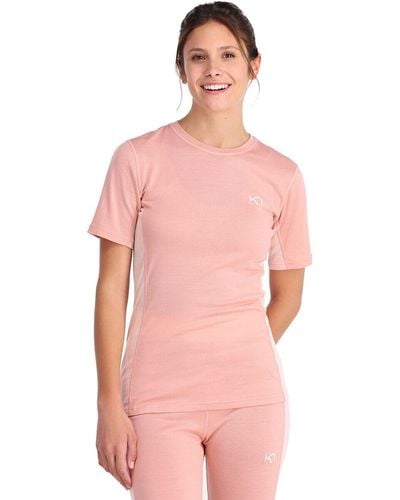 Kari Traa Elenore Short-Sleeve T-Shirt - Pink