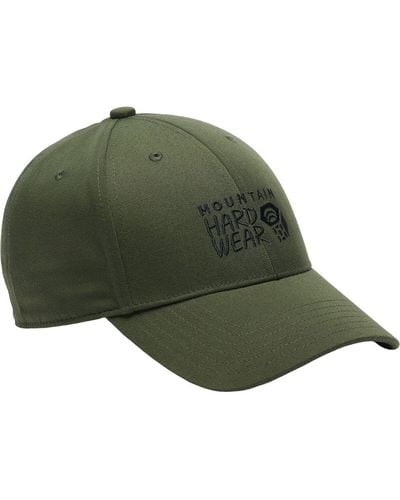 Mountain Hardwear Mhw Logo 6-Panel Hat Surplus - Green