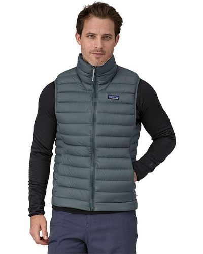 Patagonia Down Sweater Vest - Blue