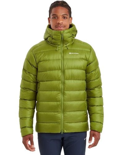 MONTANÉ Anti-Freeze Xt Hooded Down Jacket - Green