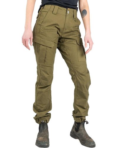 Green Dovetail Workwear Pants, Slacks and Chinos for Women | Lyst