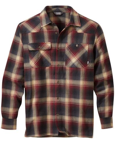 Outdoor Research Feedback Flannel Shirt - Brown