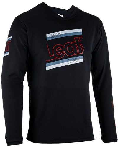 Leatt Mtb Enduro 4.0 Long-Sleeve Jersey - Black
