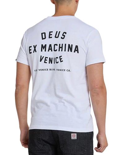 Deus Ex Machina Venice Skull T-Shirt - White
