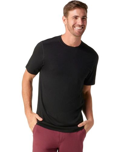 Smartwool Merino Short-Sleeve T-Shirt - Black
