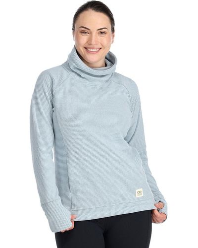 Outdoor Research Trail Mix Cowl Pullover Fleece - Gray