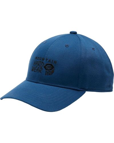 Mountain Hardwear Mhw Logo 6-Panel Hat Horizon - Blue