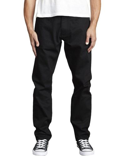 RVCA Daggers Denim Pant - Black