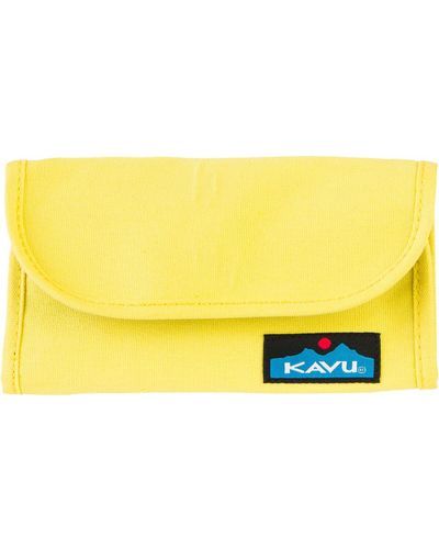 Kavu Big Spender Wallet - Yellow