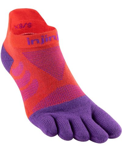 Injinji Ultra Run No-show Coolmax Sock - Purple
