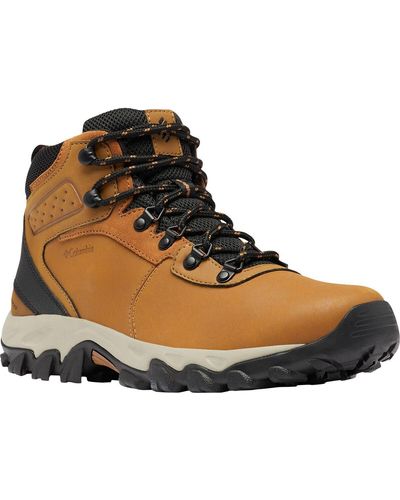 Columbia Newton Ridge Plus Ii Waterproof Wide Hiking Boot - Brown