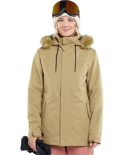 Volcom Fawn Insulated Jacket - Natural