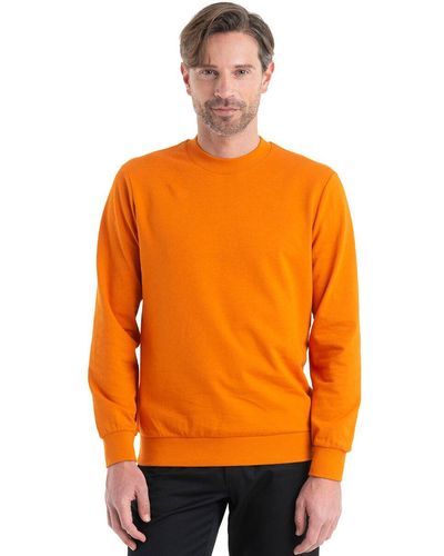 Icebreaker Central Ii Sweatshirt - Orange