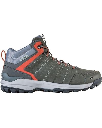 Obōz Sypes Mid Leather Waterproof Hiking Boot - Multicolor