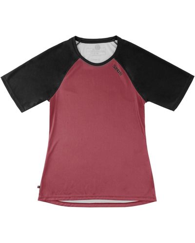 Sombrio Spruce Short-Sleeve Jersey - Red