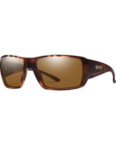 Smith Guide'S Choice Xl Chromapop Polarized Sunglasses Matte Havana/Chromapop Polarized - Brown