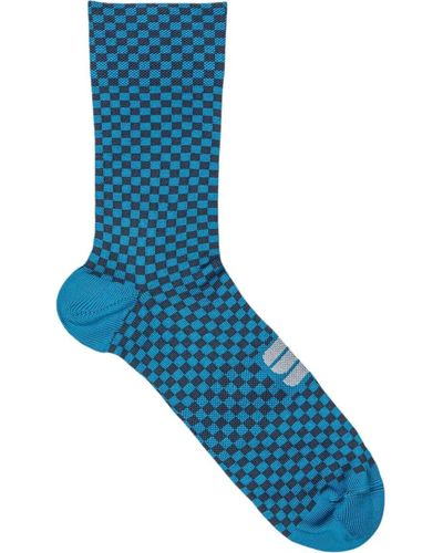 Sportful Checkmate Sock Sea/Berry - Blue