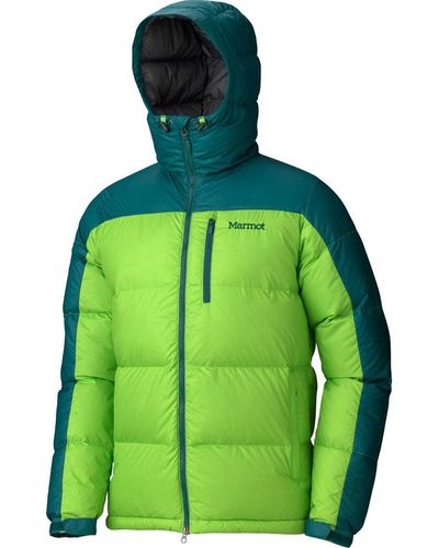 Marmot Guides Down Hooded Jacket - Green