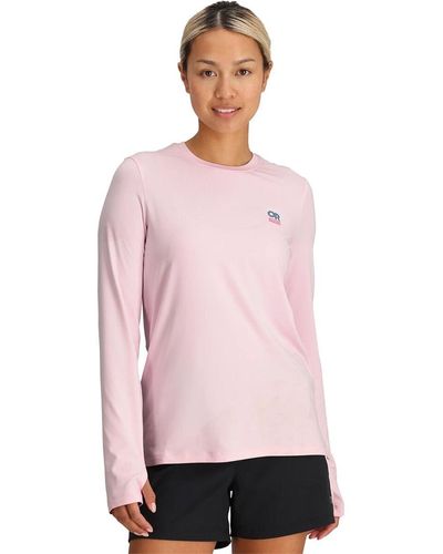 Outdoor Research Activeice Spectrum Sun Long-Sleeve T-Shirt - Pink