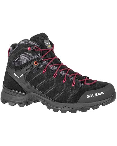 Salewa Alp Mate Mid Wp Hiking Boot - Black