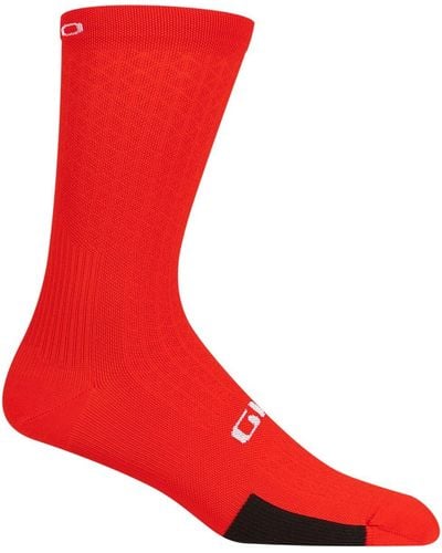 Giro Hrc Team Sock Bright - Red