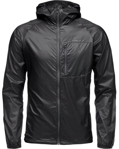 Black Diamond Distance Wind Shell Jacket - Black