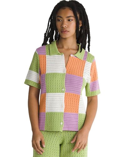 Vans Morrison Checker Sweater - Green