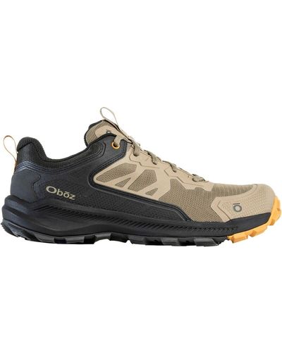 Obōz Katabatic Low Hiking Shoe - Black