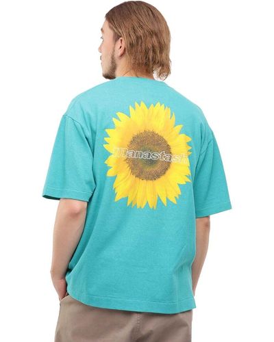 Manastash Hemp Sun T-Shirt - Blue