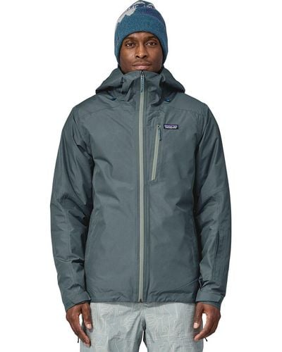 Patagonia Insulated Powder Town Jacket - Blue