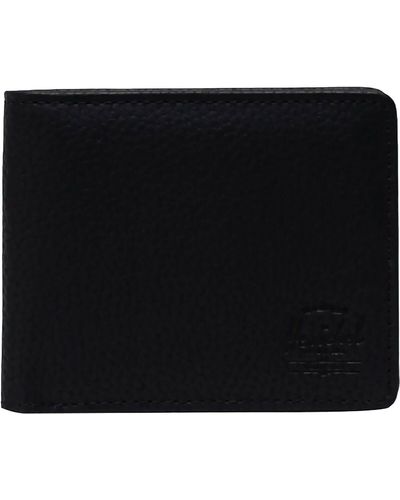 Herschel Supply Co. Roy Vegan Leather Rfid Wallet - Black