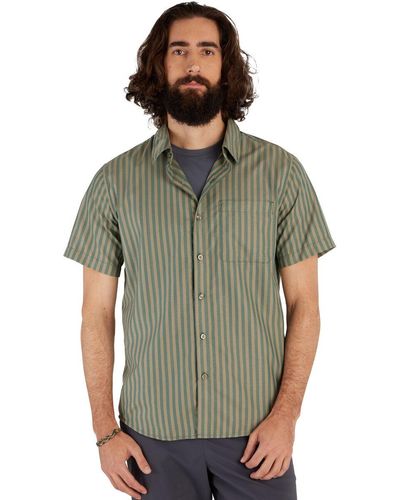 Marmot Aerobora Novelty Shirt - Green