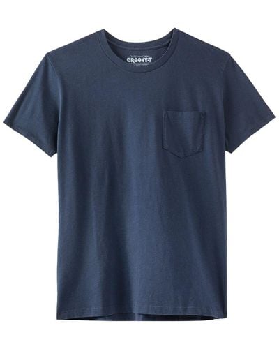 Outerknown Groovy Pocket T-Shirt - Blue