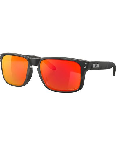 Oakley Holbrook Prizm Sunglasses Camo/Prizm Ruby - Black