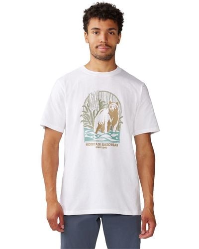 Mountain Hardwear Grizzly Bear Short-Sleeve T-Shirt - White