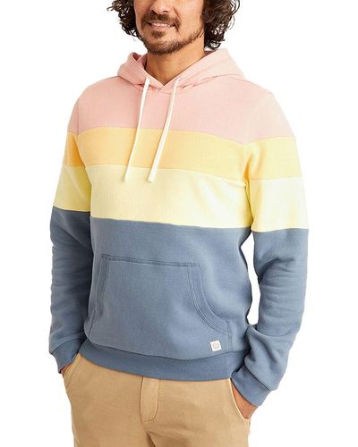Marine Layer Colorblock Pullover Hoodie - Blue