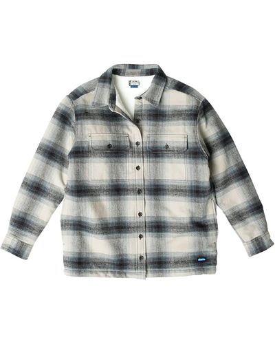 Kavu Pinedrona Shirt Jacket - Gray