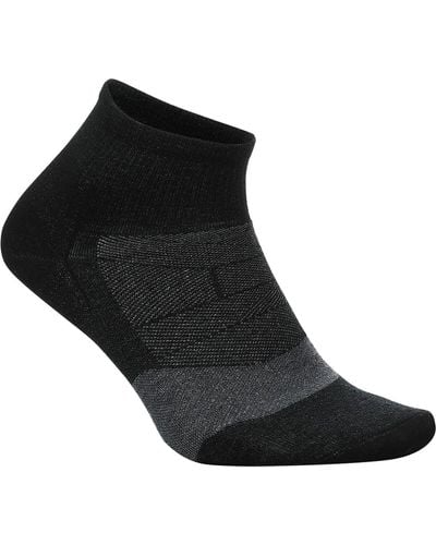 Feetures Merino 10 Ultra Light Quarter Sock - Black