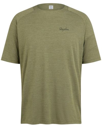 Rapha Trail Technical T-Shirt - Green