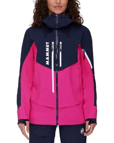 Mammut La Liste Pro Hs Hooded Jacket - Pink