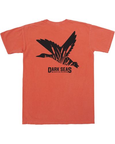 Dark Seas Field Supply T-Shirt - Orange