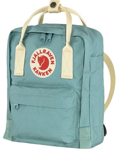 Fjallraven Kanken Mini 7L Backpack Sky/Light Oak - Blue