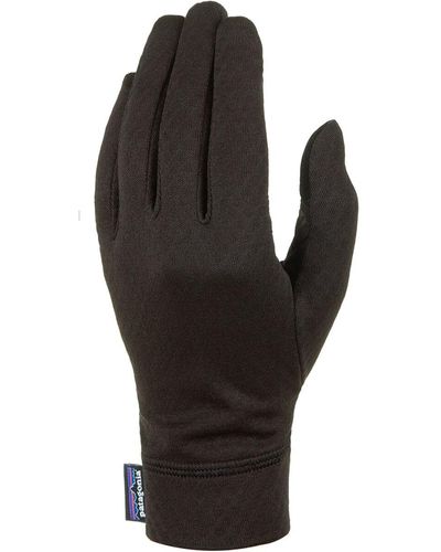 Patagonia Capilene Midweight Liner Glove - Black