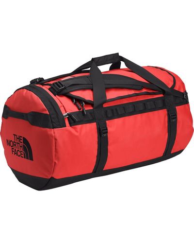 The North Face Base Camp L 95L Duffel Bag Tnf/Tnf - Red