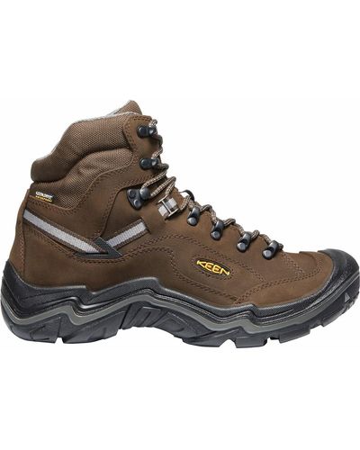 Keen Durand Mid Waterproof Hiking Boot - Brown