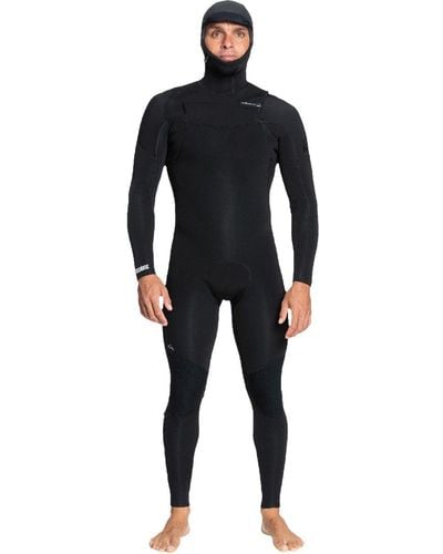 Quiksilver 5/4/3 Sessions Cz Hooded Wetsuit - Black