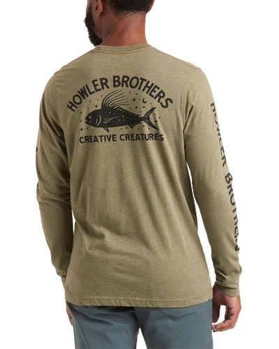Howler Brothers Select Long-sleeve T-shirt - Green