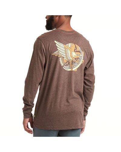 Howler Brothers Select Long-Sleeve T-Shirt - Brown