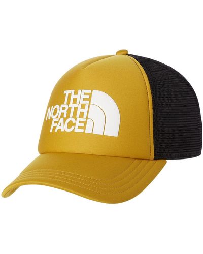 The North Face Logo Trucker Hat Mineral - Yellow
