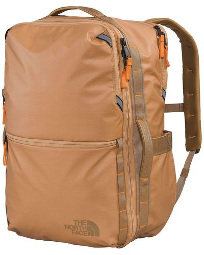 The North Face Base Camp Voyager L Daypack Almond Butter/Utility/Mandarin - Brown